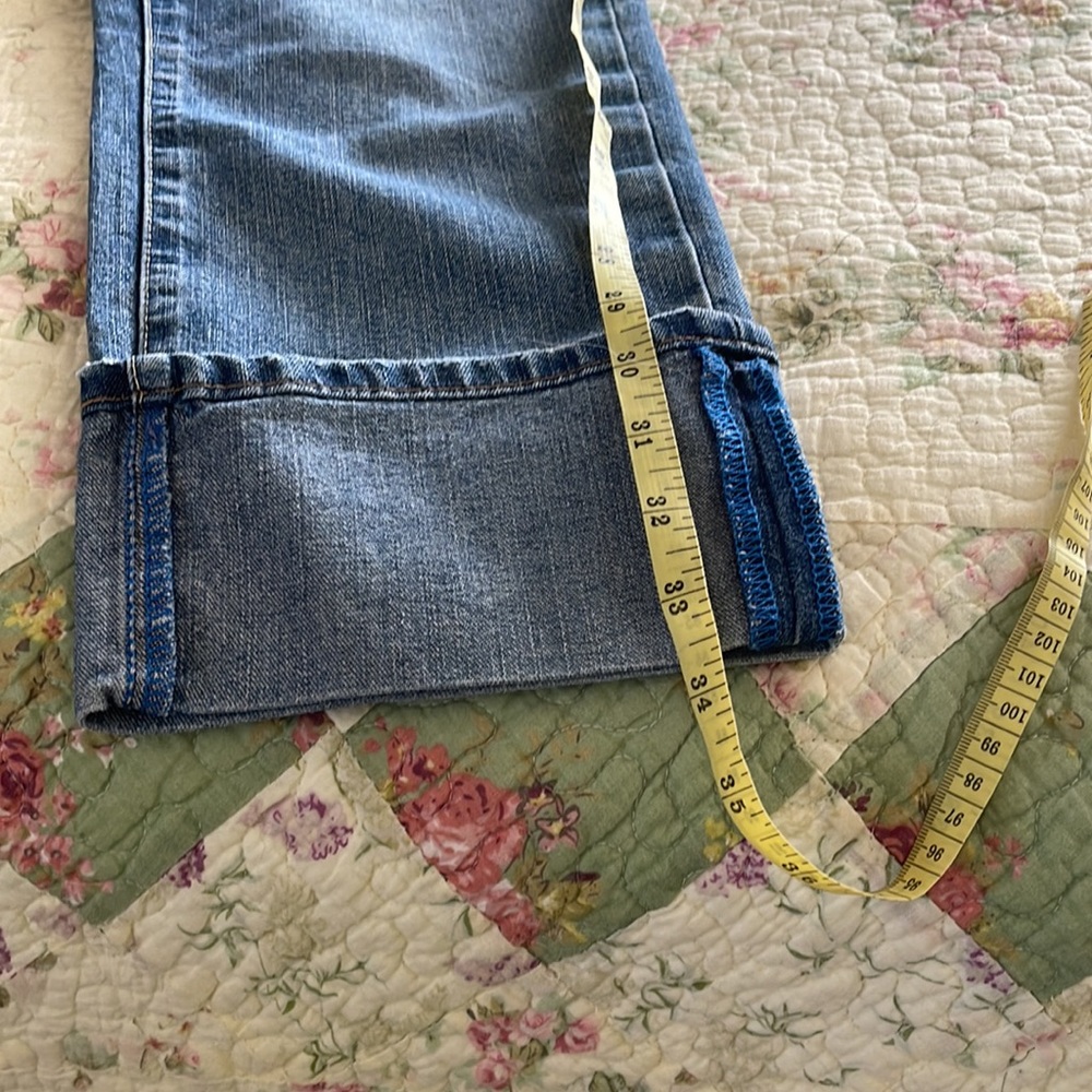 Calvin Klein Cuffed Crop Jean - Picture 4 of 8